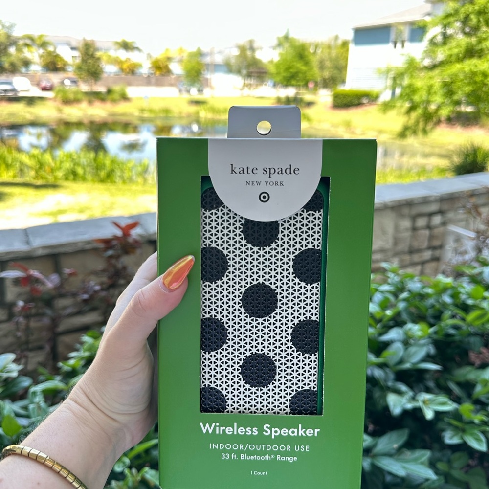 Polka Dot Portable Bluetooth Speaker from kate spade new york x Target